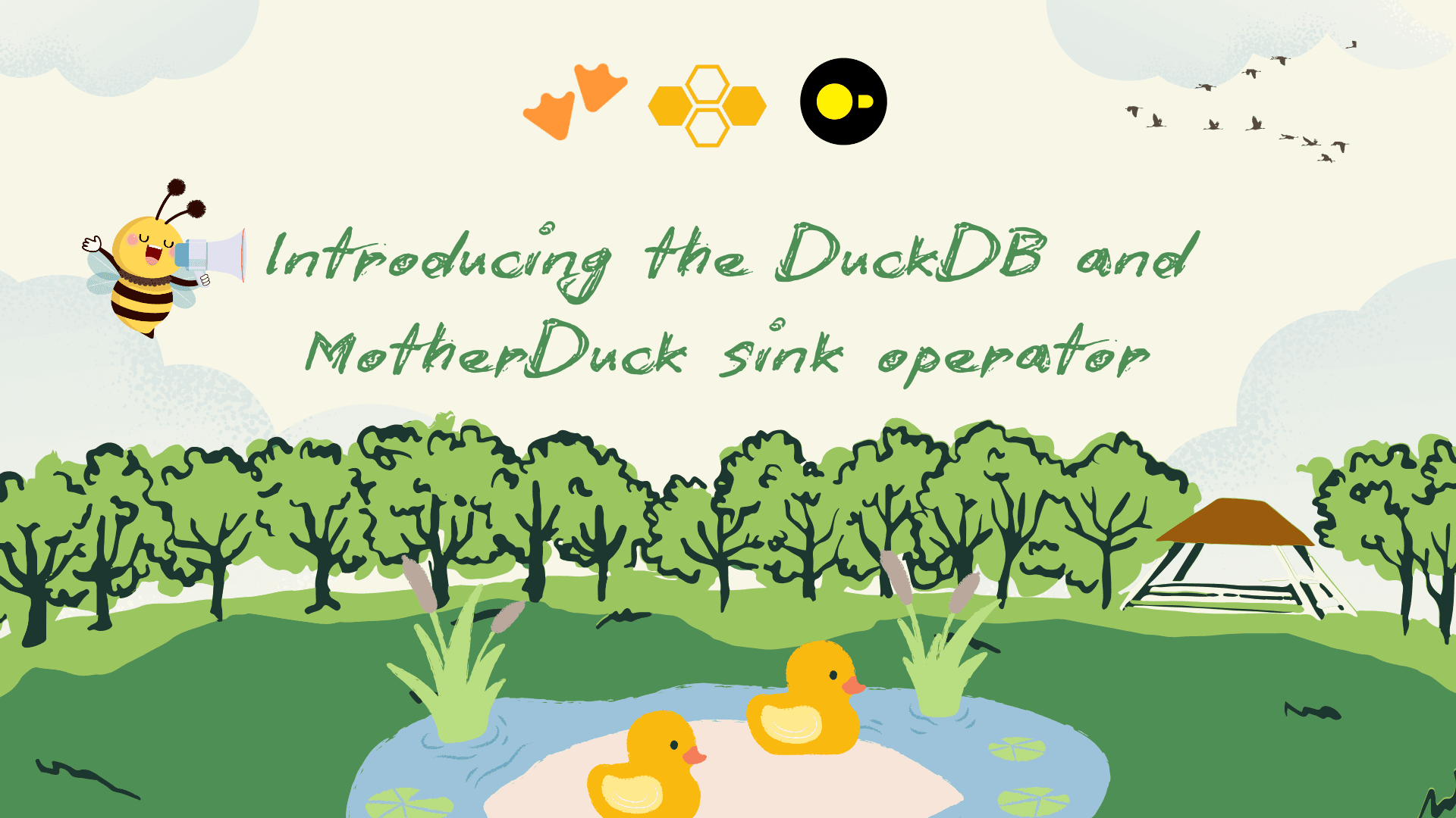 Introducing the DuckDB and MotherDuck sink operator
