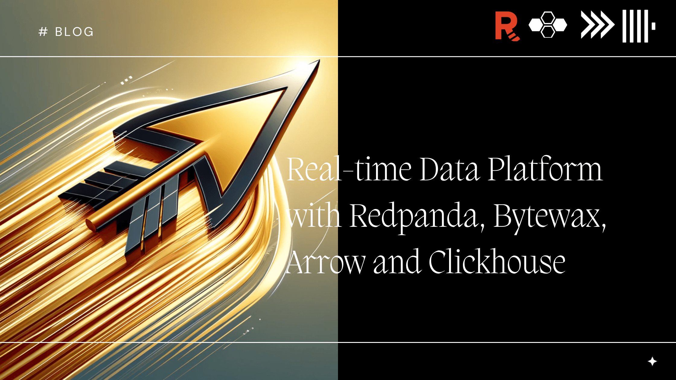 Real-time Data Platform with Redpanda, Bytewax, Arrow and Clickhouse
