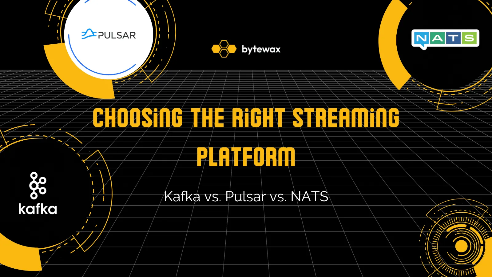 Choosing the Right Streaming Platform: Kafka vs. Pulsar vs. NATS