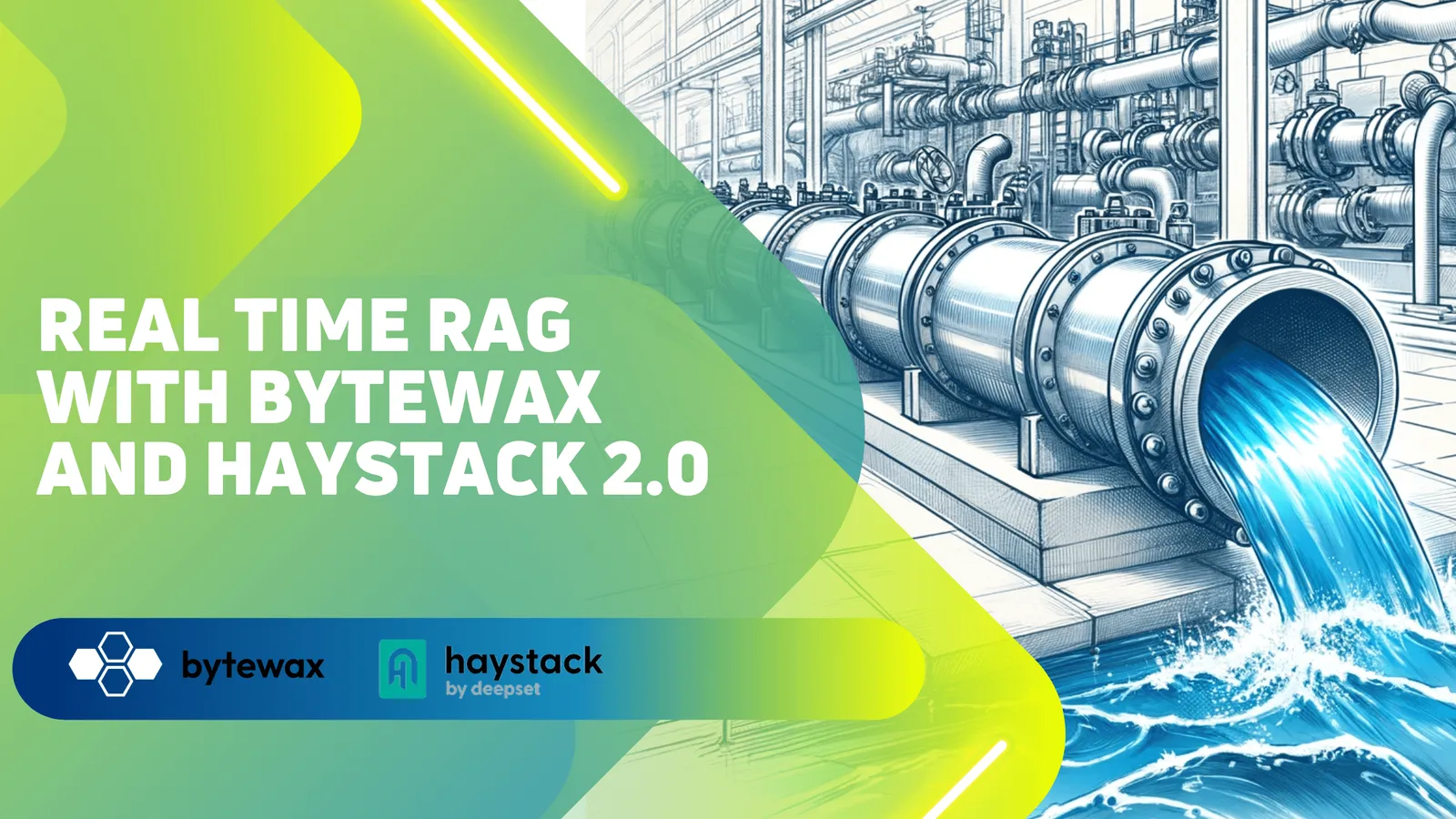Real time RAG with Bytewax and Haystack 2.0