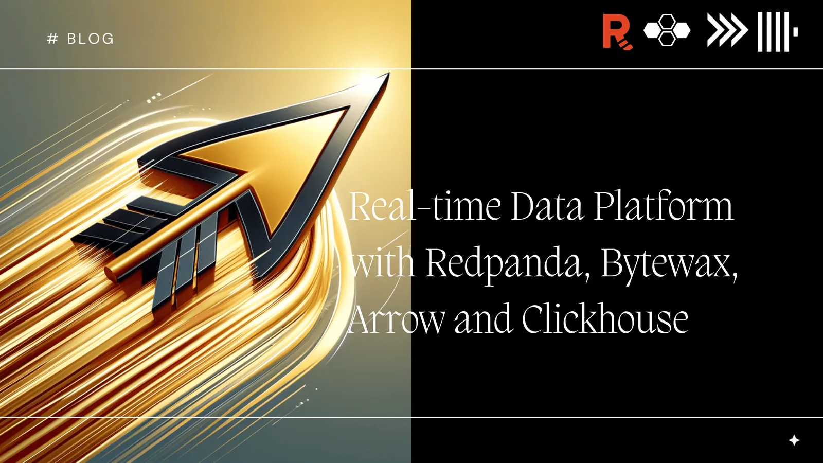 Real-time Data Platform with Redpanda, Bytewax, Arrow and Clickhouse