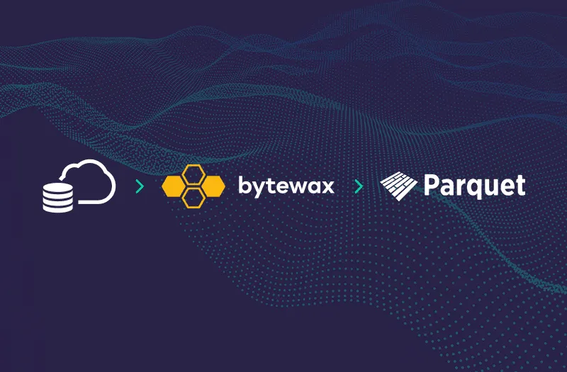 Streams to Parquet with Bytewax